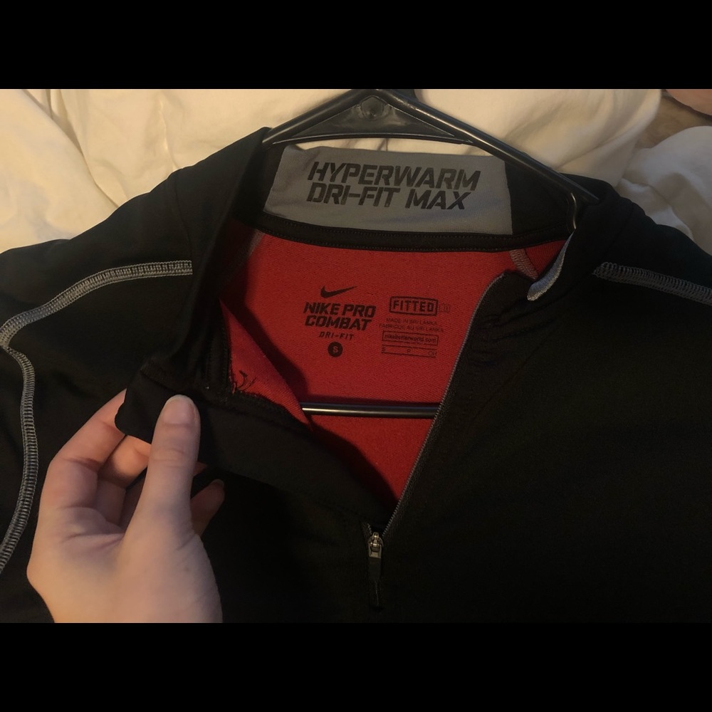 half zip pull over